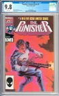 Punisher Limited Series #5 High Grade WHITE Pages Marvel Comic 1986 CGC 9.8