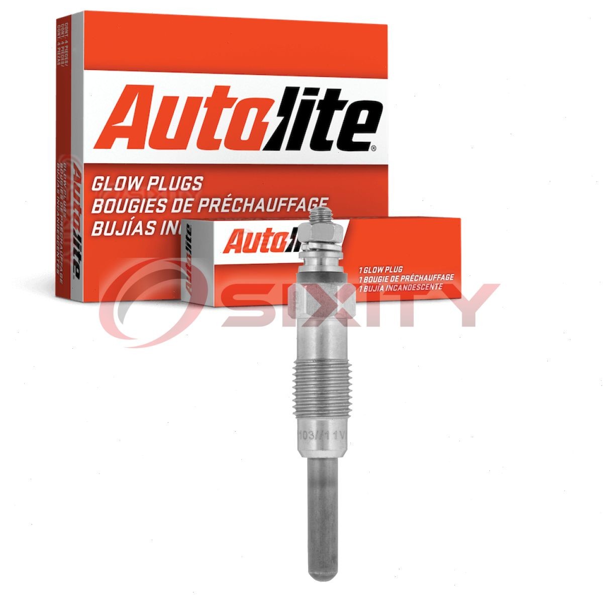 Autolite 1103 Diesel Glow Plug for 3473 30G 2237 148 Ignition Cylinder dr