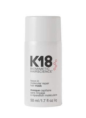 K18 Leave-In Molecular Hair Mask, repariert trockenes oder geschädigtes Haar 50ml