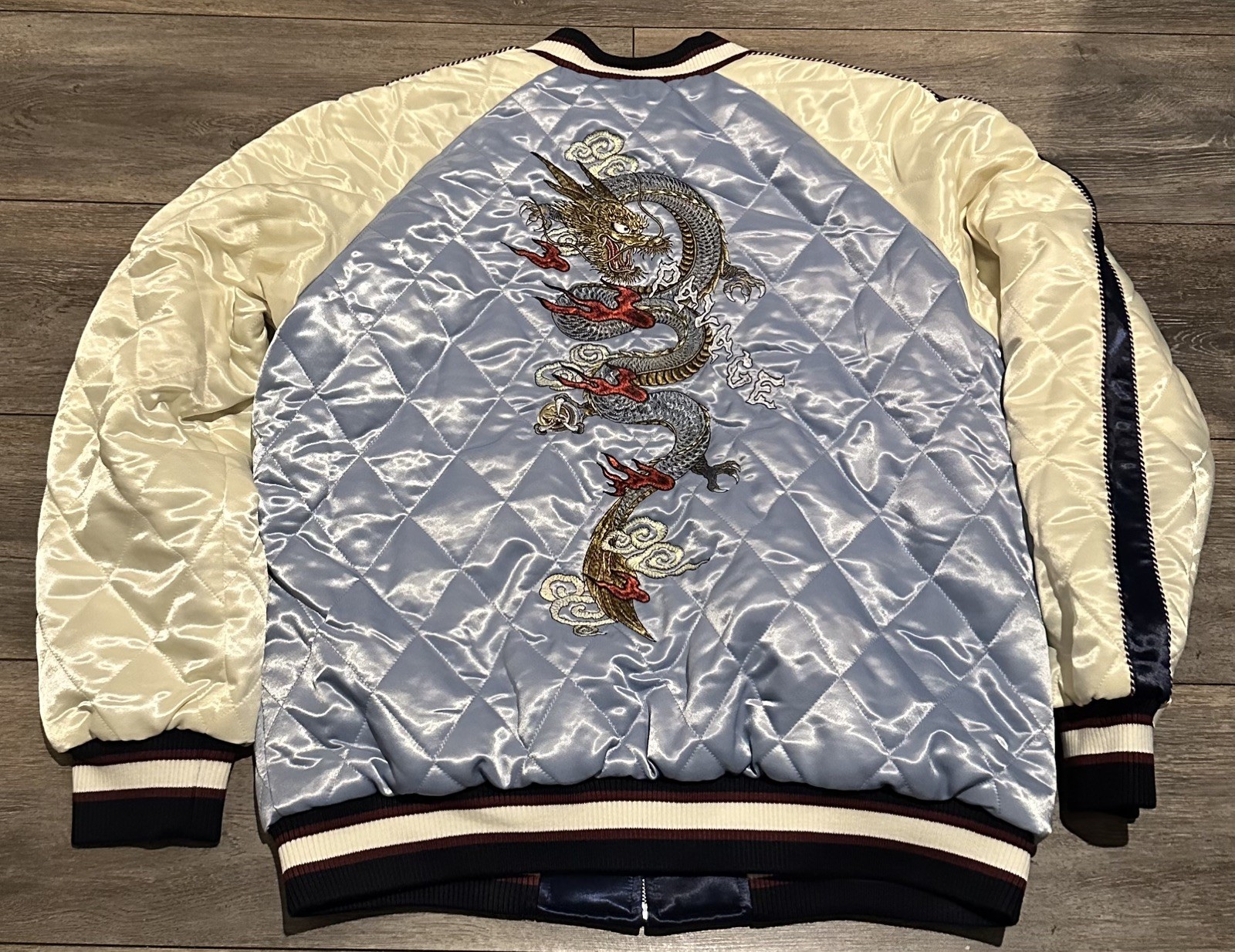 Brand New Palace Evisu Reversible Souvenir Jacker Size XL
