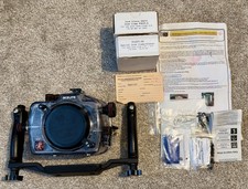 Custodia subacquea Ikelite Canon Rebel XTi/400d. Set incompleto. Fuori produzione. 