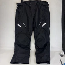 Alpha Cycle Gear Black Motorcycle Riding Racing Padded Moto Pants Mens 42x30