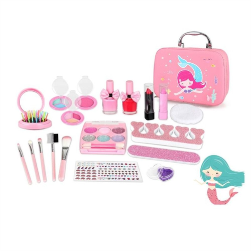 Pretend Girls Make Up Toys Non Toxic Kids Make Up Bag Kit 858094134565 ...