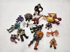 Toy Figure Lot of Fisher Price McDonalds and Other Mixed Toy Lot 14 Figures