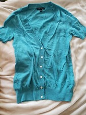 Banana Republic Short Sleeve Button Cardigan Small