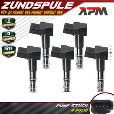 5x Zündspule Zündmodul für VW Passat 3B3 VW Passat Variant 3B6 2000-2005 2.3L V5