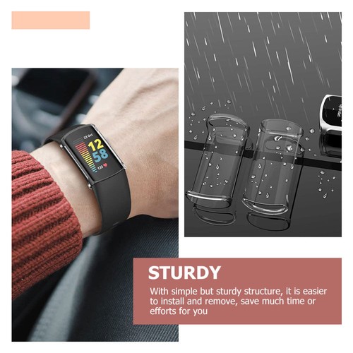 4 szt. Galwanizacja zegarka Osłona ochronna Etui ochronne Przenośny smartwatch - Zdjęcie 9 z 12