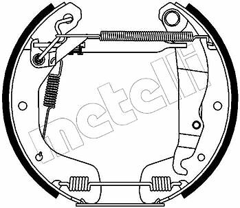 Mâchoires de frein arrière pour Opel Astra F 1.7 D berline et break