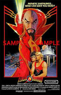 Flash Gordon 11'' x 17'' Collector's Movie Poster