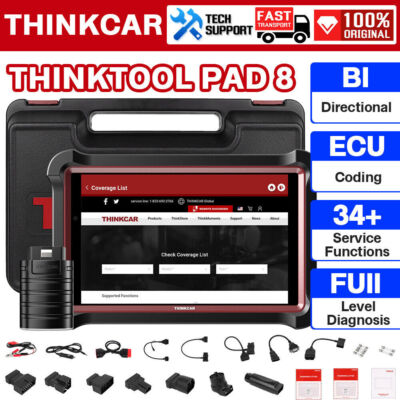 THINKPAD8 Car OBD2 Scanner Bidirectional Diagnostic Tool ECU Coding Programming