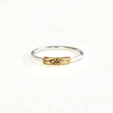 flower ring Gold Plated 925 Silver ring Engagement gift ring gift for her