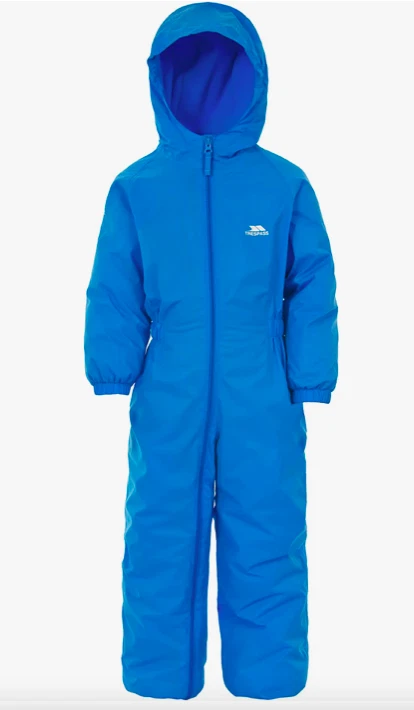 Trespass fleece lined puddle suit sale