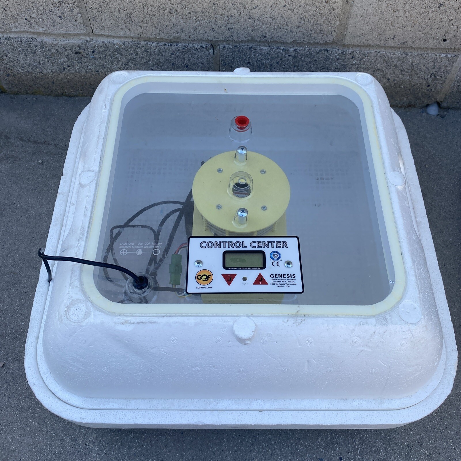 HovaBator Low Voltage Genesis Egg Incubator 1588 Digital LCD Temp