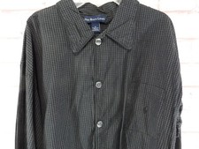 Polo Ralph Lauren Mens Plaid Pajama Shirt Sleepwear Lounge Size M