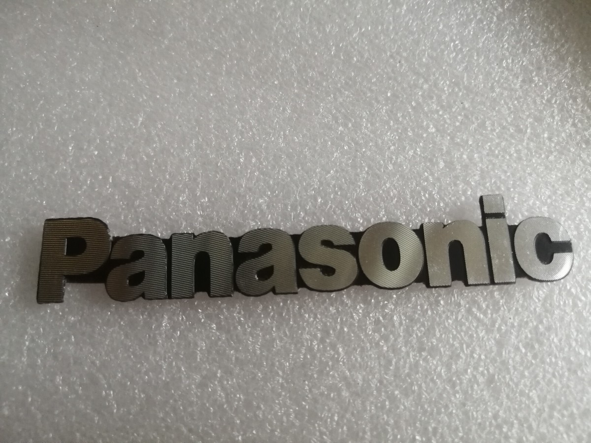 4pcs Replacement Panasonic Badge Emblem Logo A/C Aftermarket