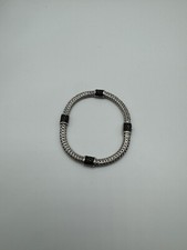 JOHN HARDY STERLING CLASSIC CHAIN BLACK SAPPHIRE 4-STATION BRACELET