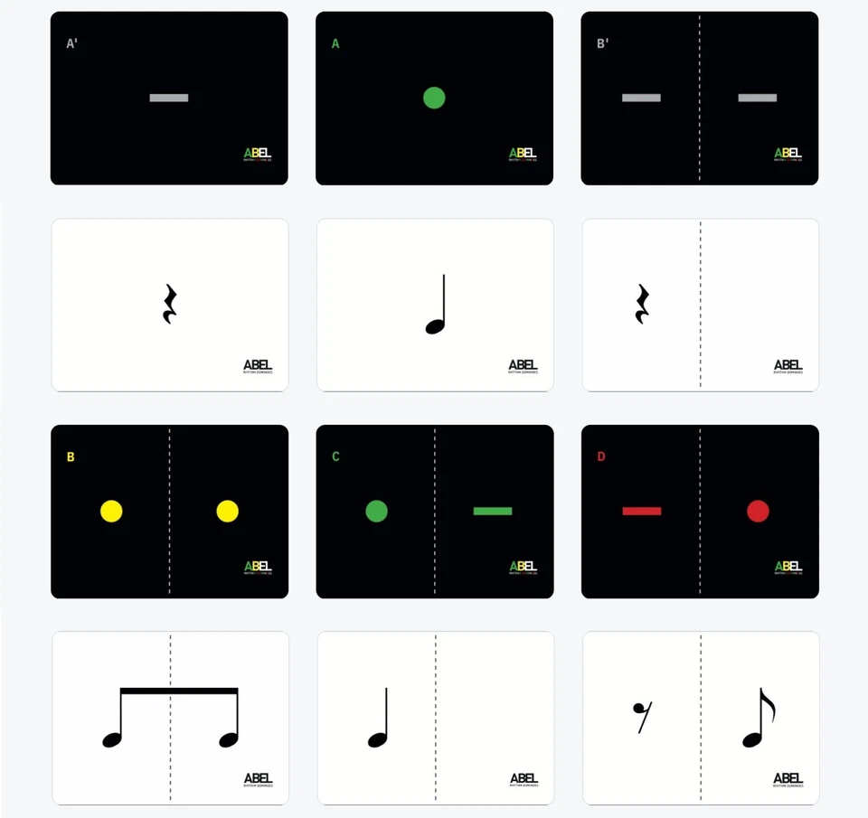 ABEL Rhythm Dominos®️ - Bild 3 von 4