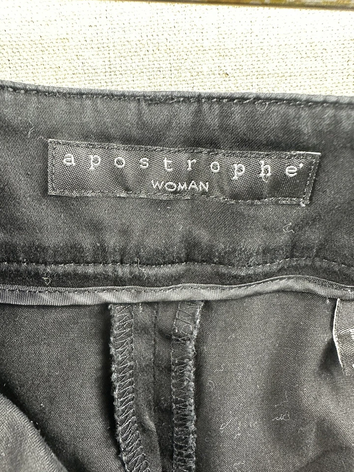 Apostrophe Women's Black Capri Pants Plus Size 20W - Image 2 of 4