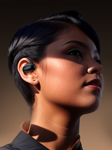 Auriculares Bluetooth 5.3 Inalámbricos Conducción de Aire Gancho para Oreja Mini Auriculares Deportivos - Imagen 21 de 22