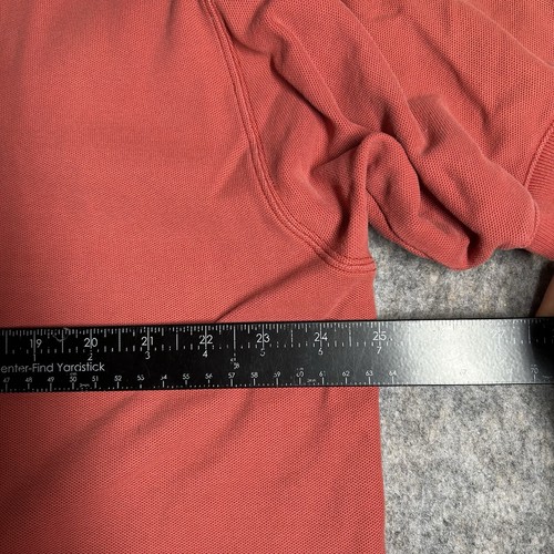 Vintage Patagonia Polo Short Men’s Large Organic Cotton Pullover Orange Flaw - Bild 8 von 10