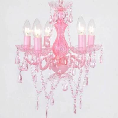 Blossom 5 Light Acrylic And Glass Chandelier Pink New Ceiling Lights Gumtree Australia Inner Sydney City 1162377560 Blossom 5 Light Acrylic And Glass, Hot Pink Locker Chandelier Beads