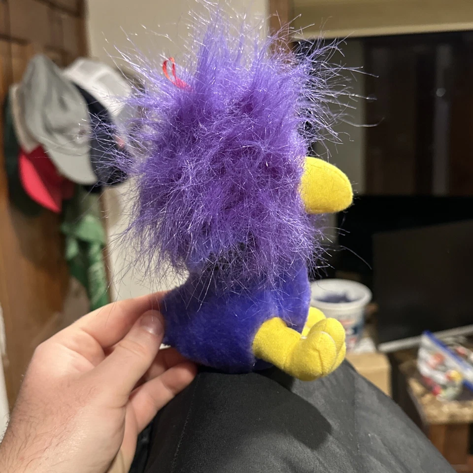 Vintage Nanco Plush Purple Bird - Image 4 of 4
