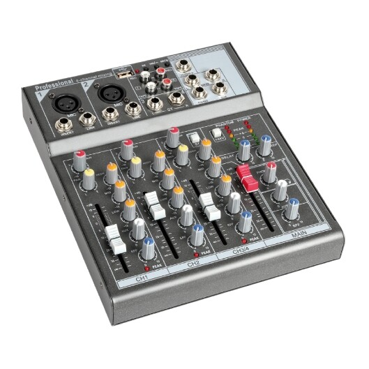 Mixer Audio Stereo 4ch Usb Mp3 GBC 61506245