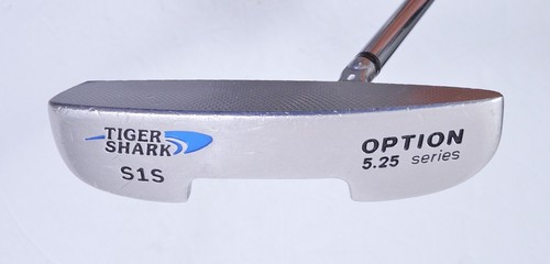 Tiger Shark S1S Option 5.25 Series Putter milled face wide paddle grip 34 in - Picture 2 of 7