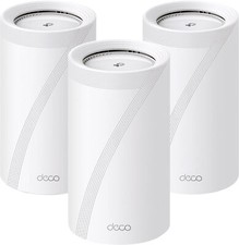 Tp-link - Deco Be33000 Quad-band Mesh Wi-fi 7 System (3-pack) - White