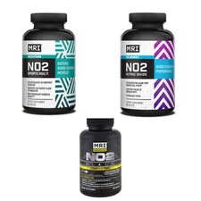 MRI Performance No2 Nitric Oxide Caplets - 90 Capsules & NO2 Black - Mega Sale