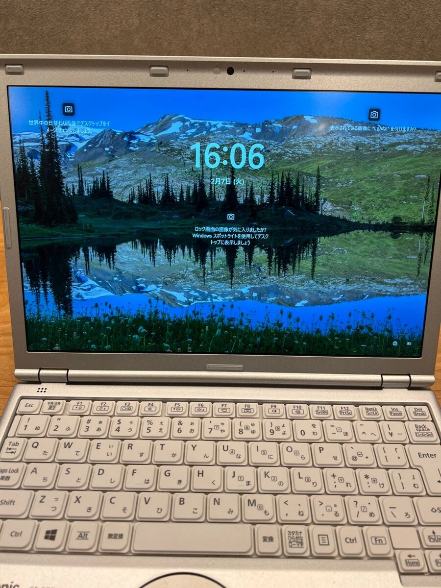 Let's note Panasonic CF-SZ5 Core i5 8GB SSD256GB Windows11 Pro Office2021