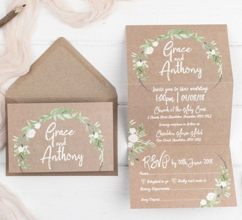 Wedding clearance craft paper