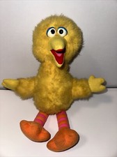 Vintage Playskool 13"-14" Big Bird Plush 1986 Sesame Street / Stuffed Animal