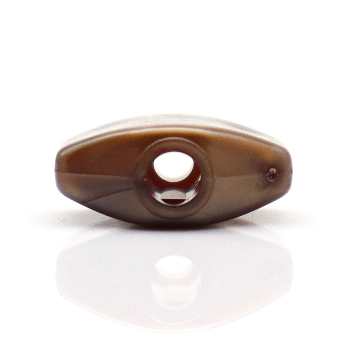 6Pcs Guitar Tuning Pegs Buttons Plastic Machine Heads Buttons Brown Small Square