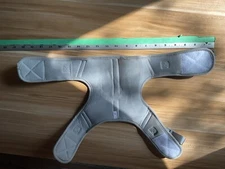 Light Grey Adjustable Harness with Leash - Size XL