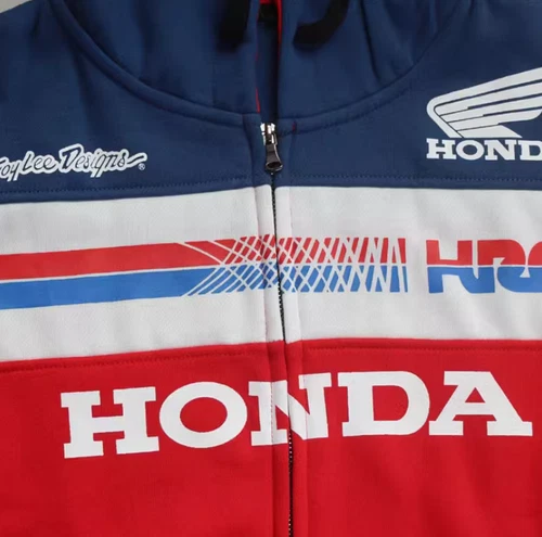 Neu Herren Honda HRC Motorcycling Jacke Sweatshirt Cycling Activewear S-3XL DE - Bild 6 von 15