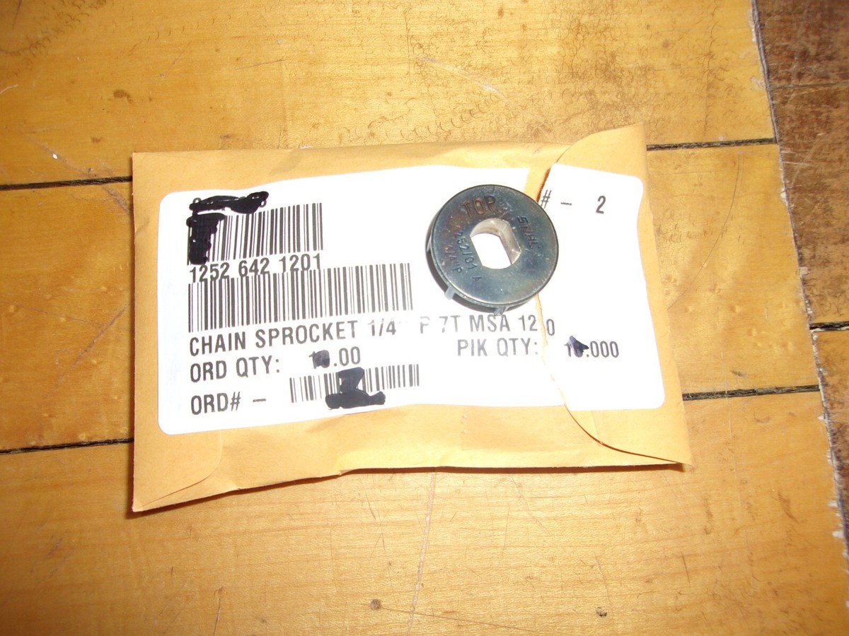 Stihl OEM MSA 120 Sprocket 1/4