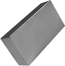 2" x 1" x 1/2" Block - Neodymium Rare Earth Magnet, Grade N48