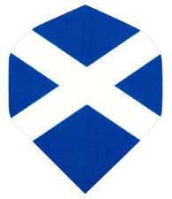 SCOTLAND St. ANDREW Standard Dart Flights 5 sets  flights 75 Micron w/tracking