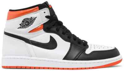 Nike Air Jordan 1 Retro High OG ''Electro Orange'' White Orange 555088-180 Men's 5
