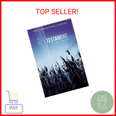 NIV, Outreach New Testament, Large Print, Paperback Paperback   Large Print, Apr