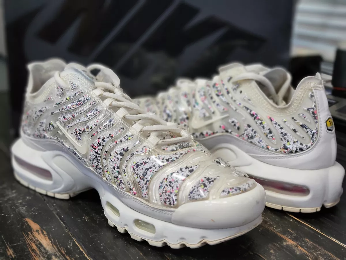 2019 Nike Max Plus Clear/White Running Shoes AR0970-002 Women 9 eBay