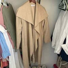 Chicwish Womens Brown Coat Size Xl