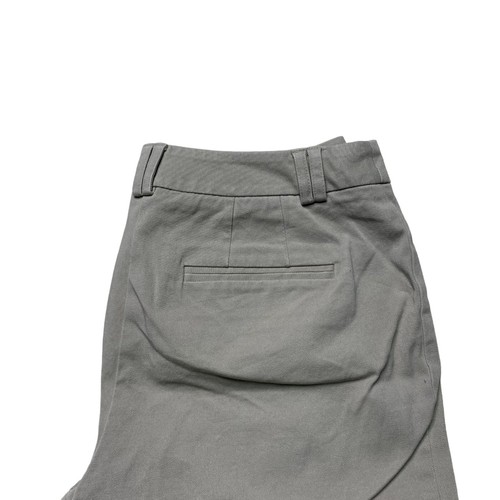 Chicos Slim Crop Cuffed Pants Womens Size 00 Khaki Wash Mid Rise - Picture 5 of 9