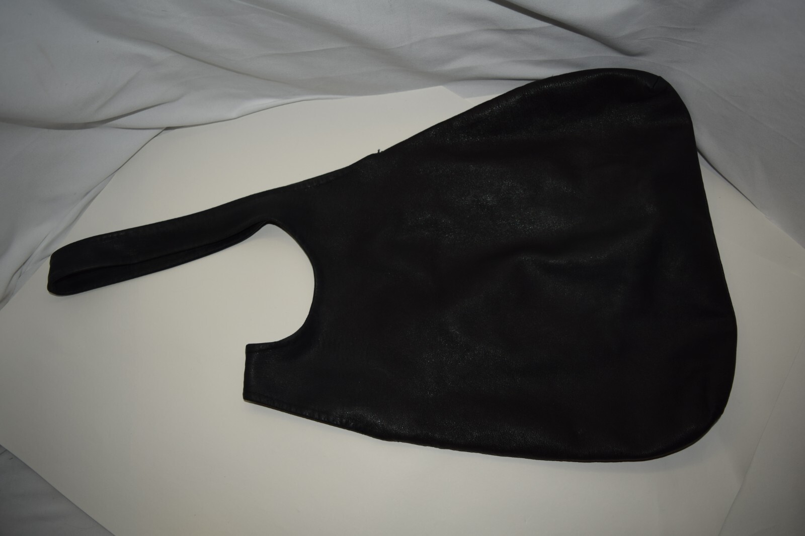 HELMUT LANG BLACK LEATHER KNOT BAG RARE image 5