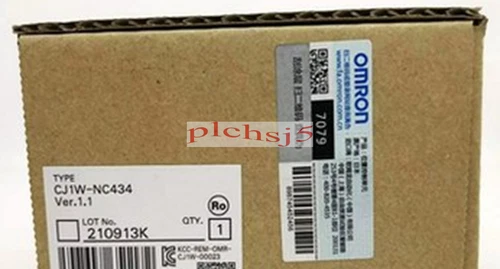 Omron Programmable CJ1W-NC434 High Speed Pulse Train 4 Axes Communication Module