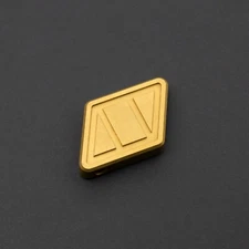 NEW! Notorious EDC NFG Stone V2 Brass, Worry Stone, EDC Tool