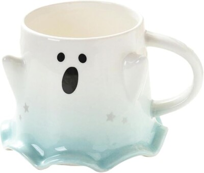Starbucks Halloween Ghost Mug  I  Cute Ghost Mug  I  15 OUNCES  (NEW!)
