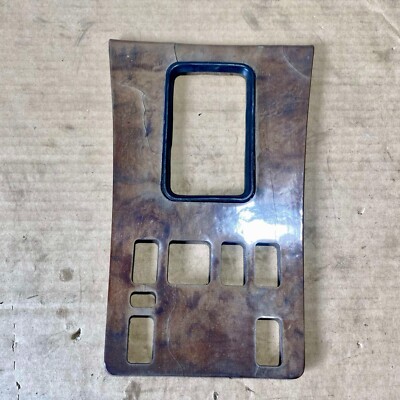 Mercedes-Benz W126 Interior Center Console Wooden Trim 1266830157