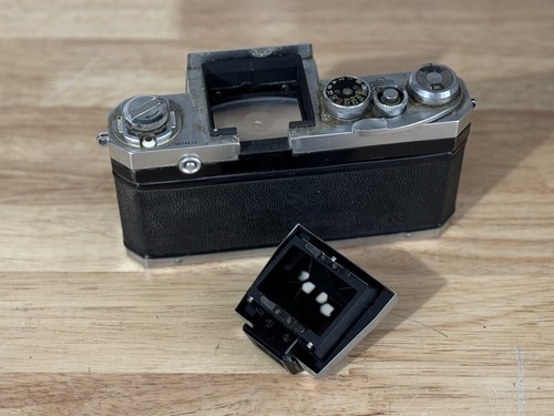 Nikon F Eye Prismensucher Silber Filmkamera Body JAPAN 1962 6474xxx - Bild 7 von 7